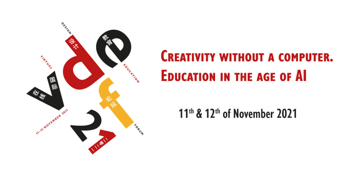 #VDEF21 “Creativity without a computer, education in the age of Artificial&nbsp;Intelligence.”
